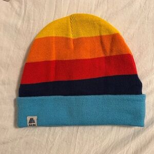 Aldi Men's Multicolor Striped Beanie